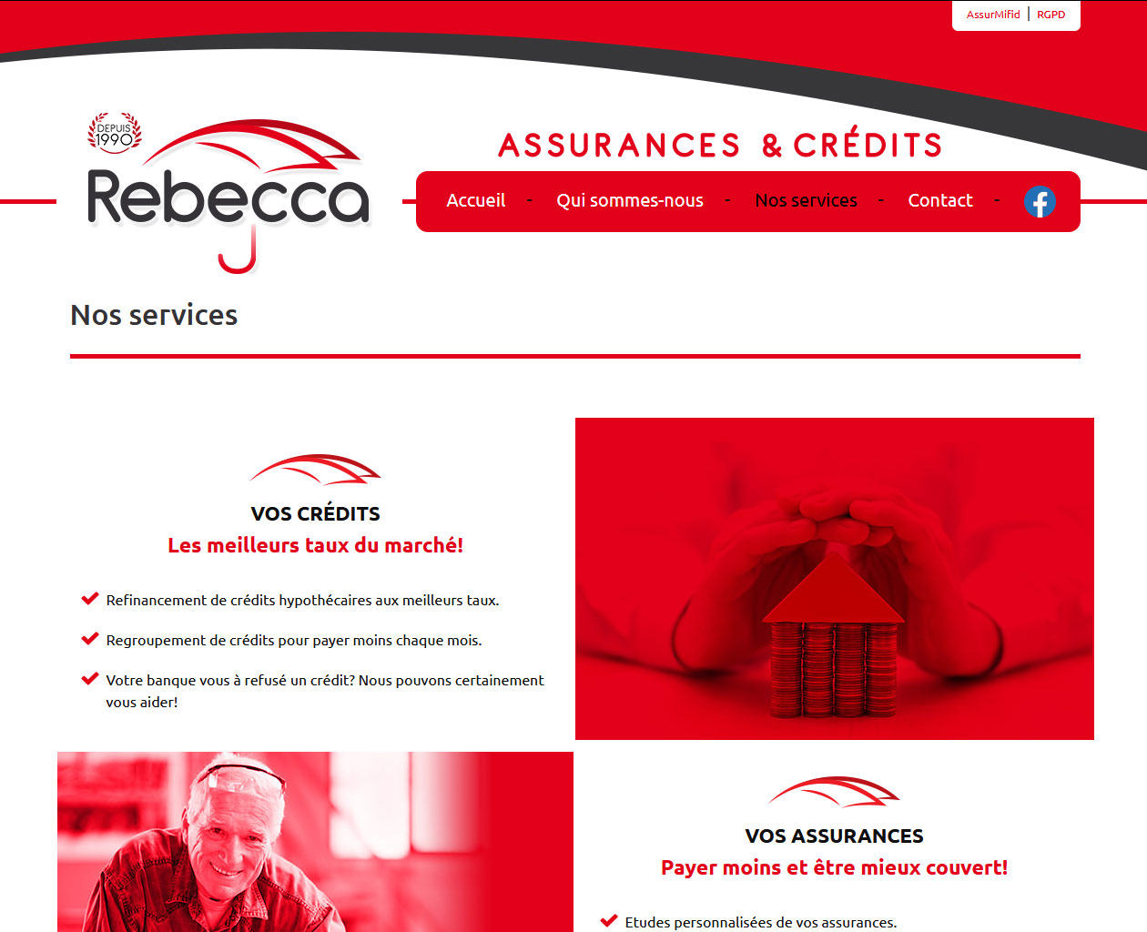 Assurances et crédits - Rebecca Segers